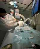 Омские медики спасли пациентку с обширным инсультом