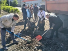Большая уборка: в Ленинском округе очистили территорию у рынка от мусора и шин