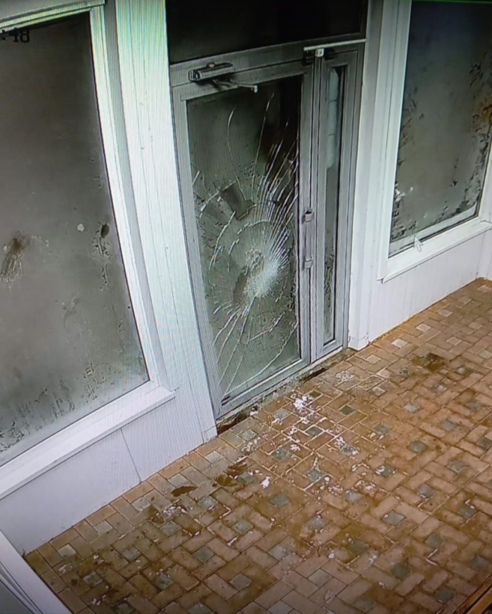 Местный житель обвиняется в вандализме