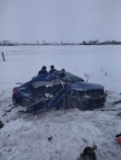 В ДТП на омской трассе погибли три человека