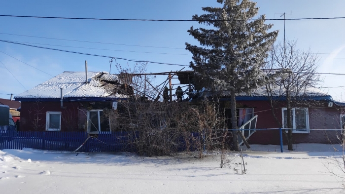 По факту пожара в поселке Марьяновка возбуждено уголовное дело