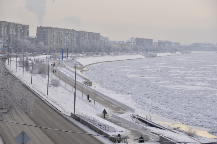 Омичи спасли ребенка, который провалился под лед Иртыша