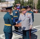 В Омске прошел торжественный выпуск танкистов