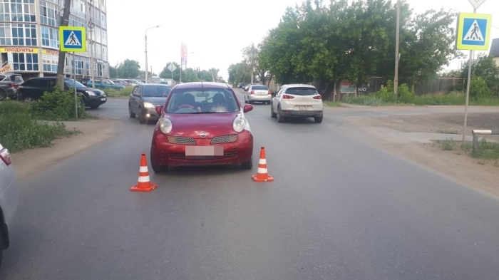 В Омске на пешеходном переходе сбили 10-летнего велосипедиста