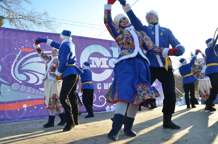 Омск готовится к Новому году