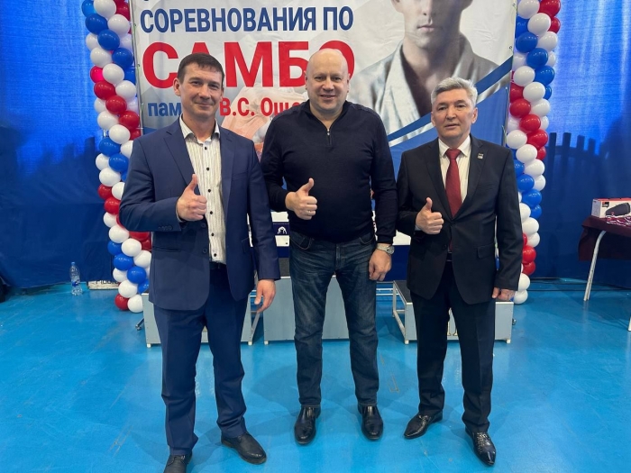 Сергей Шелест посетил соревнования по самбо