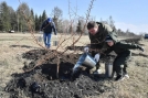 Виталий Хоценко принял участие в озеленение «Сада памяти»