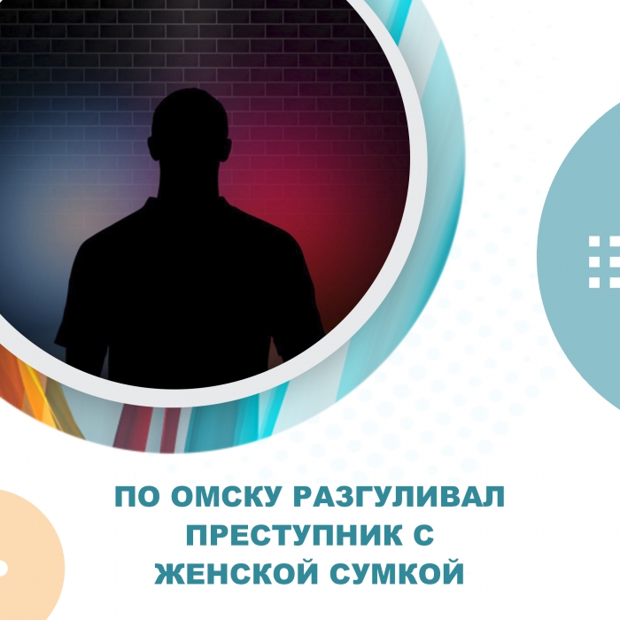 По Омску разгуливал преступник с женской сумкой