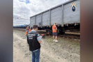На омской станции железной дороги сошел с рельсов вагон На омской станции железной дороги сошел с рельсов вагон