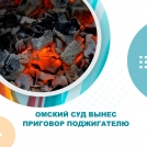 Омский суд вынес приговор поджигателю