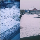 В Омской области выпал первый снег