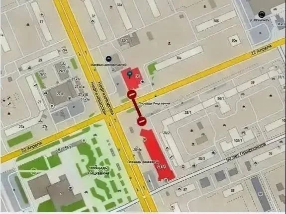 В Омске на три дня перекроют движение по улице 22 Апреля