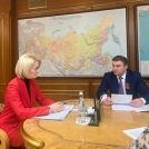 Виталий Хоценко встретился с Викторией Абрамченко