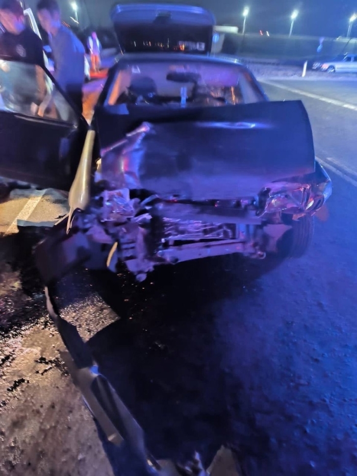 В Омском районе молодой водитель попал в ДТП